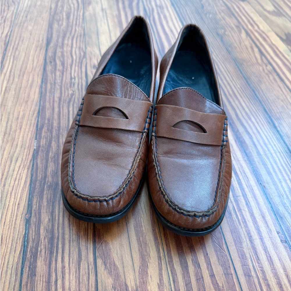 Cole Haan Classic Brown Leather Loafers